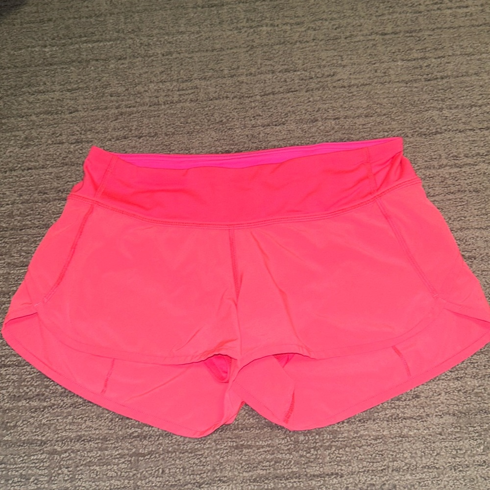 Pink Lululemon Shorts
